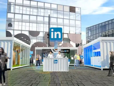 container booth 3D model