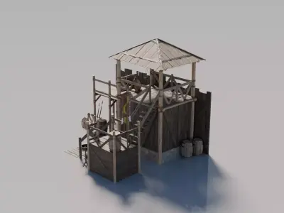 Nordic House 3 3D model