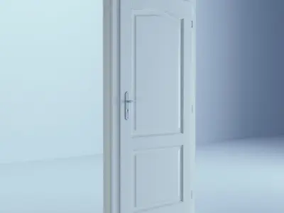 White Door 14 3D model