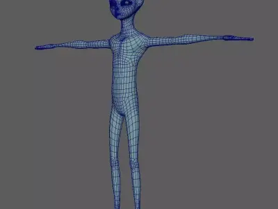 Alien Creature 3D model