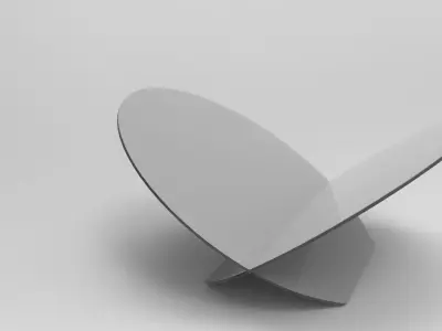 Loggo Magazine Rack Low-poly 3D model