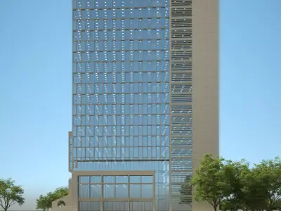 Modern Office Building  3D model