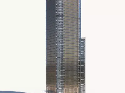 One Bishopsgate Plaza Tower 3D model