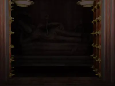 lord vishnu temple  3D model