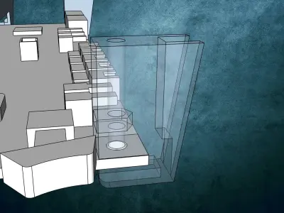 Ultimaker 2 Mainboard Bracket 3D print model