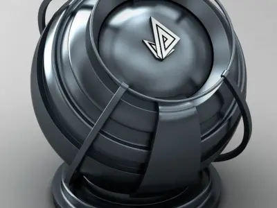 VRAY SHADER---METAL---Gallium Arsenide Texture