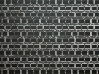 Metal Walkway Perforated Holes Frame PBR Seamless Texture
