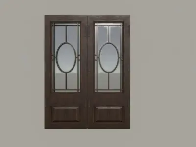 Door Pack 5 Low-poly 3D model
