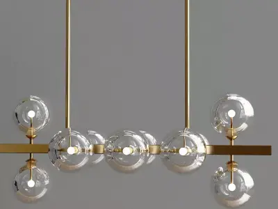 Chandelier Largo 3D model