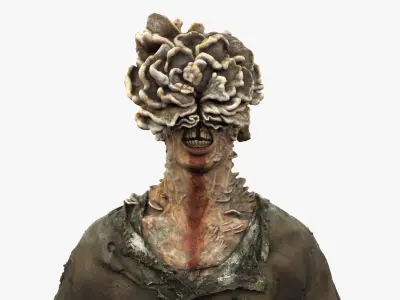 The Last of Us Clicker 3D Model 3D print model