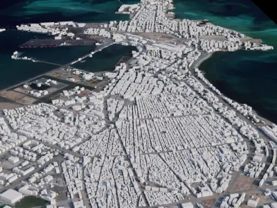 Djibouti City - Djibouti 3D model
