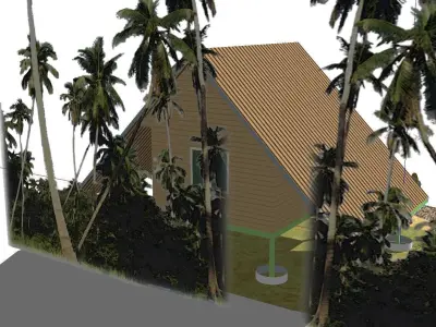 Creative Design-Holiday Cabin-0108 3D model