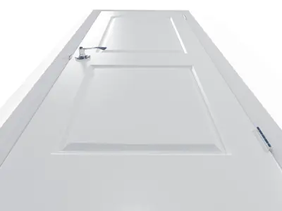 Home Interior Doors and Knobs Pack High Poly Low Poly Low-poly 3D model