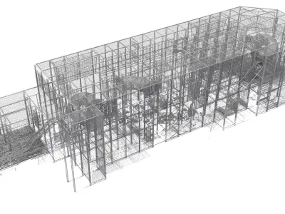 Indoor Playground 3D model