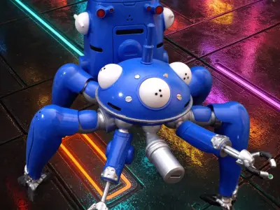 Ghost in the Shell Tachikoma GITS SAC 2nd GIG variant 3D print model