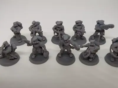 Hive City Guard Elite Stormtroopers 3D print model