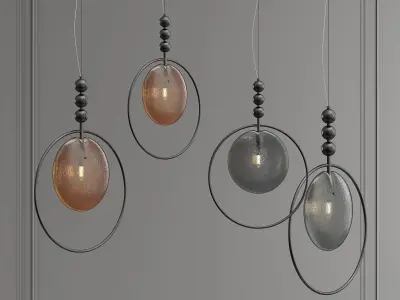 DREAMY chandler pendant light 3D model