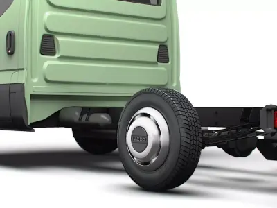 Iveco Daily Single Cab L1 Chassis 2026 3D model