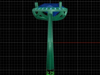 Jewelry ring 420 3D print model
