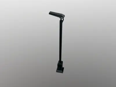 Sci-Fi Street Lamp Low-poly 3D model