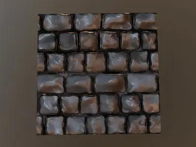 Floor V1 Low-poly 3D model