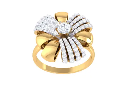 Women Ring  Render 3dm STL OBJ FBX Details 3D print model 308