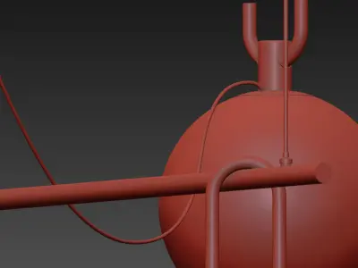 NH S3 Suspension Lamp By Neri and Hu 3D model