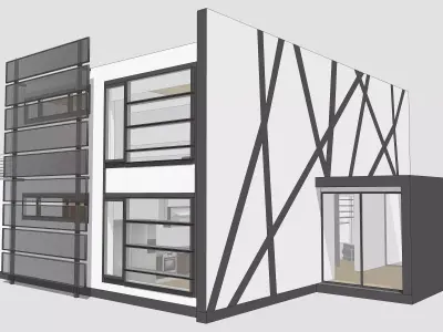 House Architectural Project 05 3D model