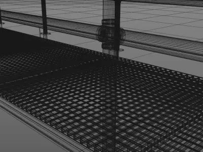 C4D catwalk 3D model