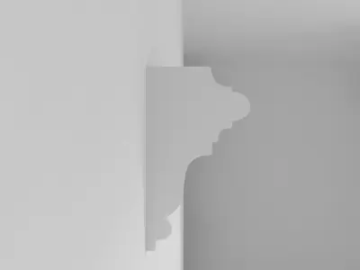 Wren Period - Early Georgian Transitional- Dado Rail Collection 3D model