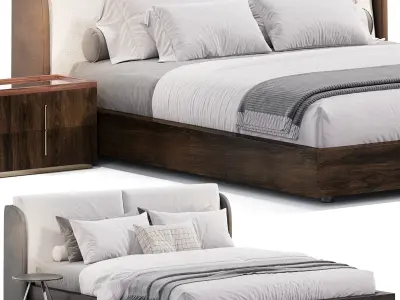 Brooke Bed  3D model