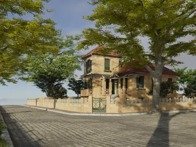 Old Country House 3D model