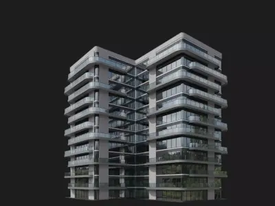 Skyline Residences 3D model