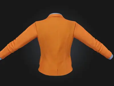 The Invisible Wardrobe  Minimalist Elegance Beyond Sight 3D model