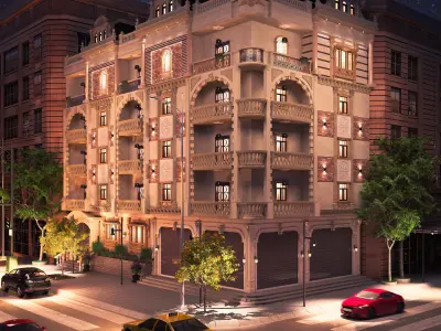 Classic Facad 3D model