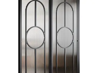 Partition Door 55 3D model