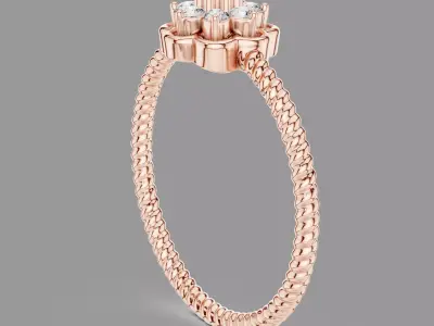 Light Diamond Ring 3D print model