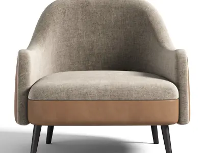 LIT Konyshev armchair 3D model