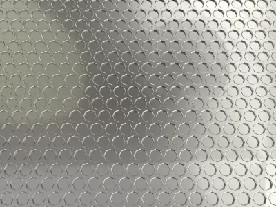 Honeycomb Plate 3D Model Low-poly 3D model