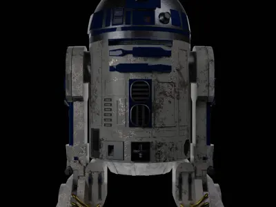 R2D2 3D Model 3D model
