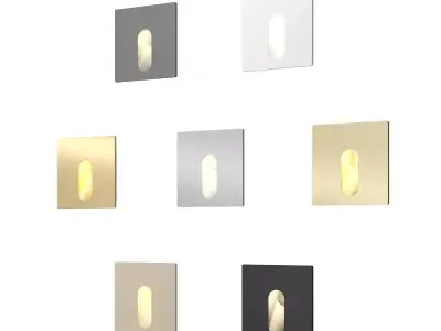 IT-716 Integrator Step Square Light LED Stair Light Free 3D model