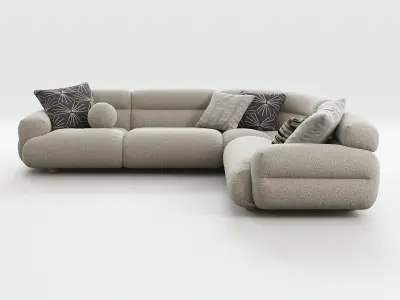 Valley Sofa H 3D model