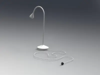 NAVLINGE LED work lamp white Low-poly 3D model