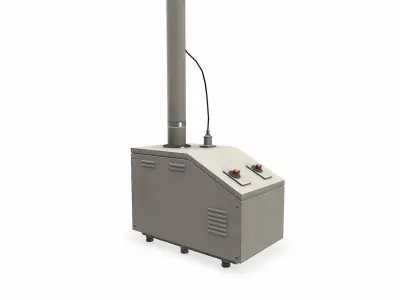 Hospital Old Operating Lamp Low-poly PBR Low-poly 3D model