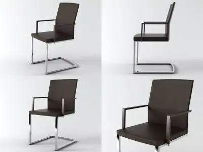 Silea chair 3D model