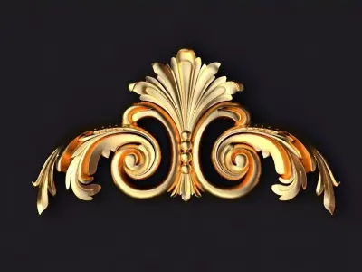 dekor ornate design 3D model purchase