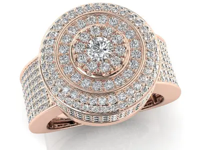 Big fancy mans ring 3D print model