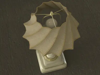 Screw Lamp Interior Prop 3D model
