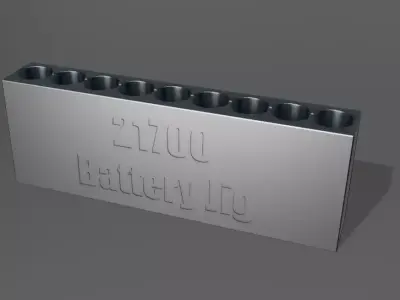 21700 Battery Assembly Jig 3D print model