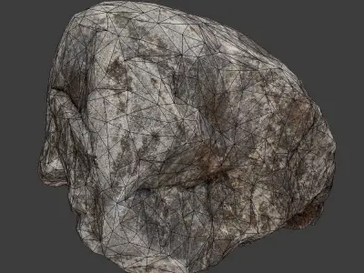 Cydney Stone Low-poly 3D model